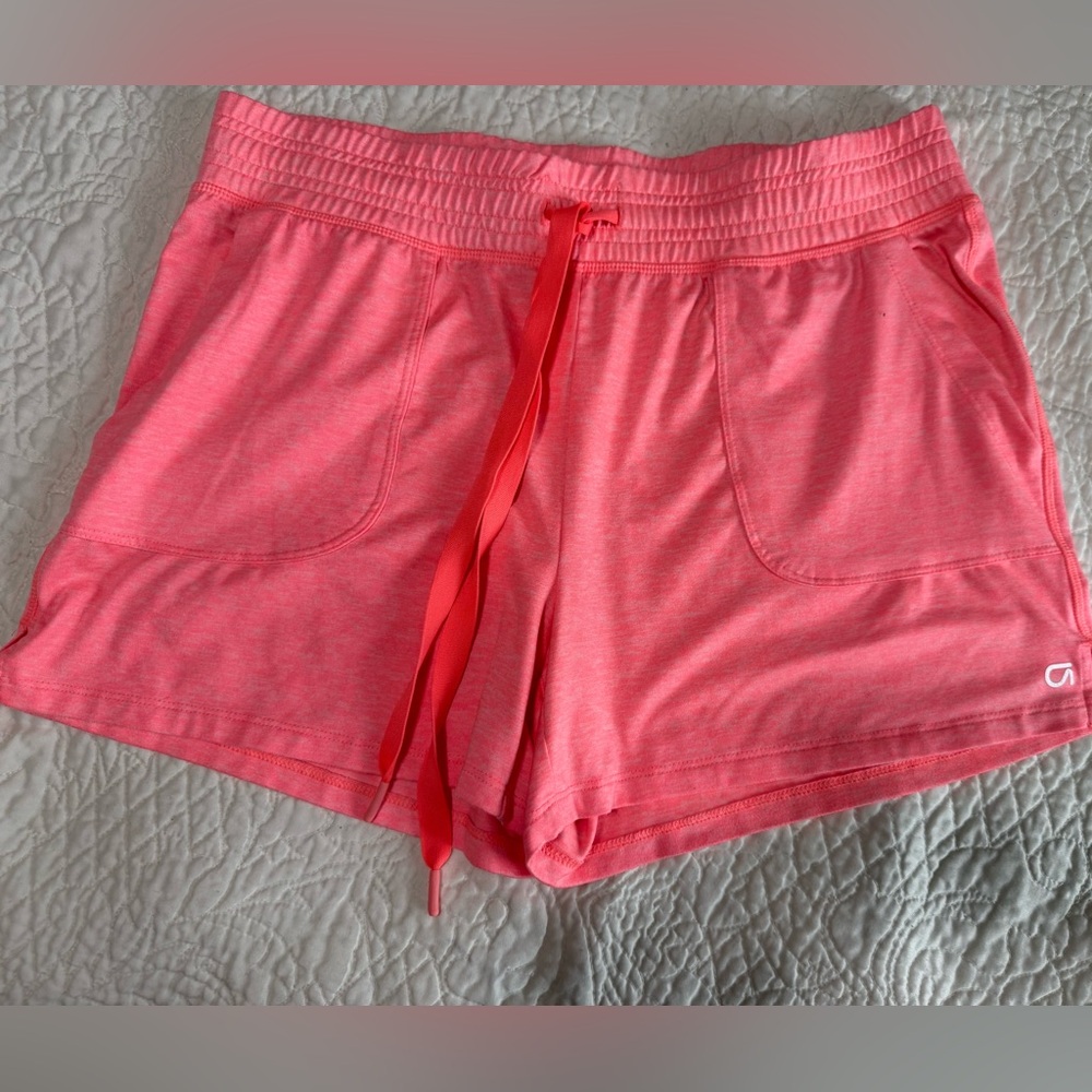 GAP Pink Athletic Shorts Lightweight Elastic Waist